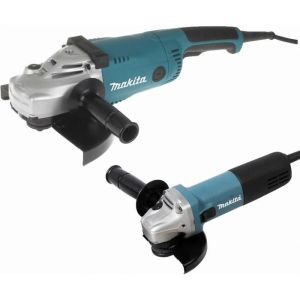 Conjunto de 2 esmerilhadeiras ø230 (ga9020) + ø125 (9558hnrg) Makita - dk00