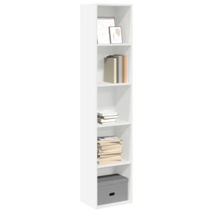 Estante 40x30x189 cm derivados de madeira branco 808807