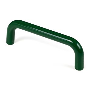 Puxador abs 96mm verde brilhante, lote com 50