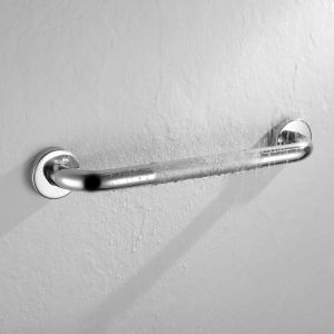 Kibath pega de segurança antiderrapante 50cm aço inoxidável cromado polido.