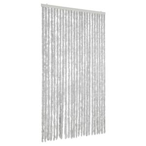 Cortina anti-insetos 100x220 cm chenille cinzento
