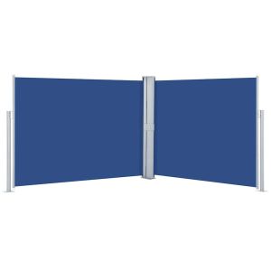 Toldo lateral retrátil 140x1000 cm azul