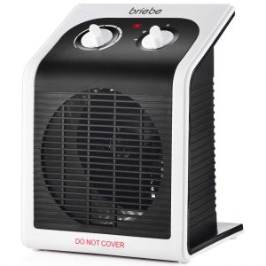 Aquecedor Ventilador Elétrico Portátil, briebe ht1182 Preto 2000w