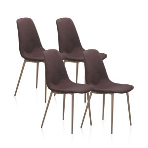 Conjunto de 4 cadeiras de jantar cai