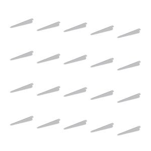 Suportes para prateleira jagmet de ranhura dupla com passo 32 mm