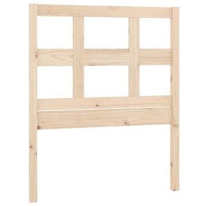 vidaXL cabecero de cama madera maciza de pino 95,5x4x100 cm