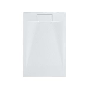 Base de duche azzurro 80 x 120 x 3 cm branco