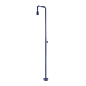 Chuveiro para piscina pool em aço inox azul oceano | poolimex