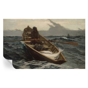 Papel parede adesivo pescador no mar 416x254 tulup
