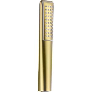 Mango ducha ergonómico abs oro cepillado