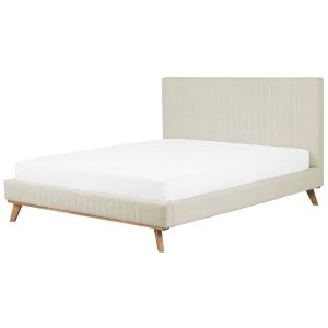 Cama chenille talence 180 x 200 cm creme claro