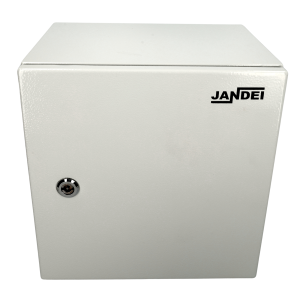Caixa distribuição elétrica metálica ip65 300x300x250mm