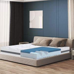The white stone colchão viscoelástico 90x195 cm altura 22 cm