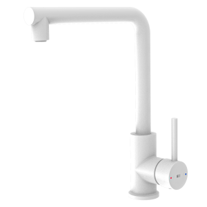 Pure ii mezclador para fregadero blanco