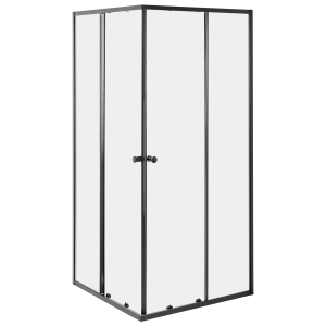 Cabine de duche huapi 90 x 90 x 190 cm preto