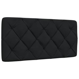 Almofadão de cabeceira 100 cm tecido preto