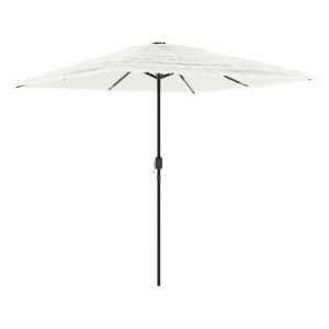 Helloshop26 - guarda-sol de jardim quadrado - 248 x 248 x 248 cm