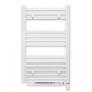 Radiador toalheiro elétrico fluido branco terma 400w + soprador 1000w