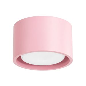 Plafons modo 1 rosa alumínio 10x6x10cm