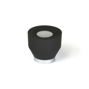 Rei | batente de porta decorativo soft1 | tps antracite e alumínio |