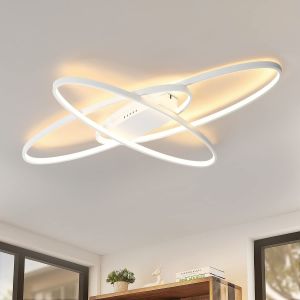 Nettlife LED lâmpada de teto moderna regulável lâmpada branca para com