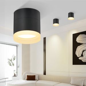 Nettlife downlight LED preto 8.3x8.3