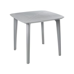 Mesa de refeição de jardim sorico 86 cm 86 cm cinzento