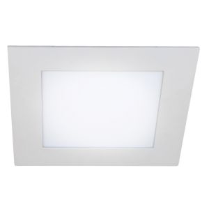 Pack 2 downlights LED quadradas brancas 18 w luz neutra 4000 k wonderlamp
