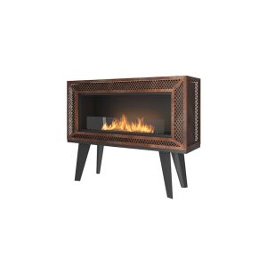 Industrial - lareira bio-floor independente