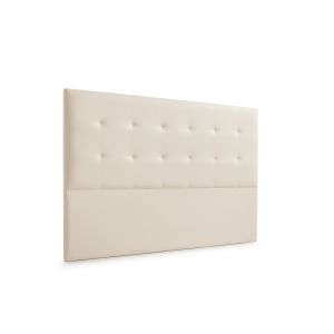 Cabeceira estofada astoria pele sintética 90x120x8 cm - dourado - moonia