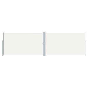 Toldo lateral retrátil 180x600 cm cor creme