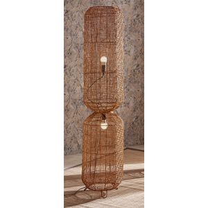 Luminária de pé aurora 150 cm. 36 cm de diâmetro x 150 cm de altura.
