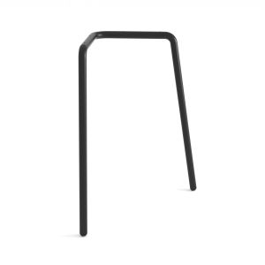 Rei | pé de mesa de metal | altura 71 cm | 640 x 310 x 710 mm | aço | preto