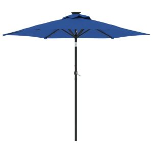 Helloshop26 - guarda-sol de jardim LED - 225 x 225 x 212 cm