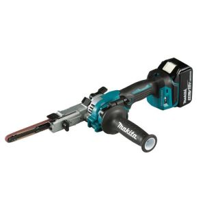 Lixadeira de cinta 18v lxt 9 x 533 mm - Makita - com 2 baterias 18v 5.0ah -