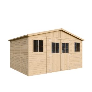 Cobertizo de madera Timbela m331+m331g, 12 m², con suelo