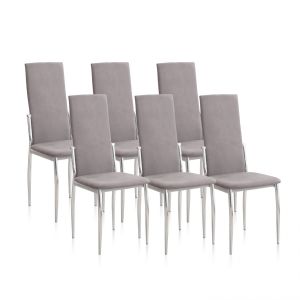 Conjunto de 6 cadeiras de jantar sakura