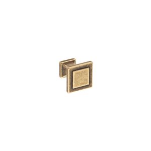 Puxador para móveis, zamac, com 24 x 24 mm de diâmetro