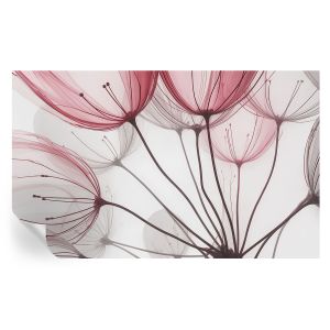 Papel de parede adesivo silhuetas florais 416x254 tulup