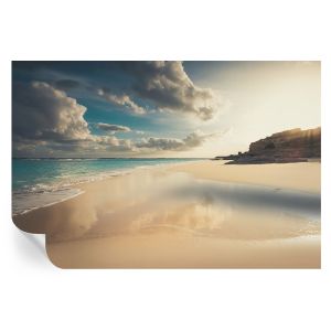 Papel de parede vinílico costa ensolarada 104x152 tulup
