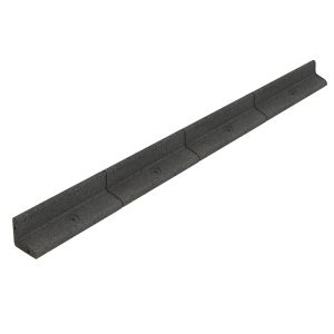 Borda flexível para jardim 7.2m com martelo de borracha – cinzenta