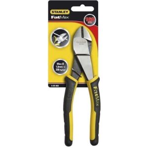 Alicate de corte diagonal - stanley - fatmax 175mm - aço temperado - cabo b