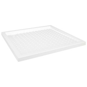 Base de chuveiro vidaxl com pontos abs branco 90x90x4 cm