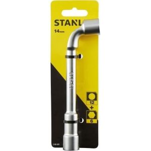 Chave para tubos não bloqueada - stanley - 6x14 pontas - aço cromo vanádio