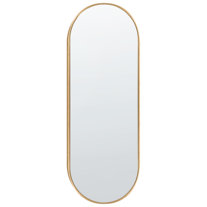 Espelho azeville 46 cm 122 cm metal dourado