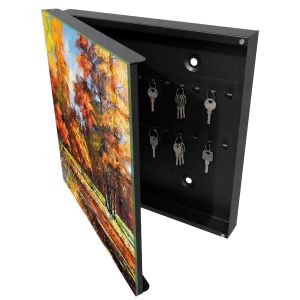 Caixa para chaves de vidro 30x30x5, abertura à esquerda tulup
