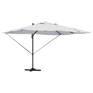 Sombrilla voladiza inclinable 351 x 250 x 253 cm