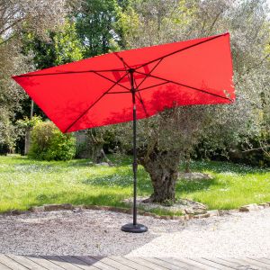 Hapuna guarda-chuva reto retangular 2x3m vermelho