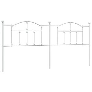 vidaXL cabecero de metal blanco 200 cm