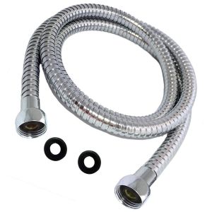 Kibath ligação extensível flexo 60 cm aço inoxidável polido cromado